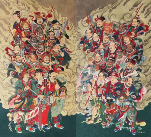 道教真武大帝属下三十六天将都是谁，他们的名号介绍