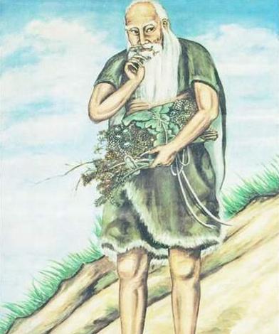 发现茶叶的神农氏