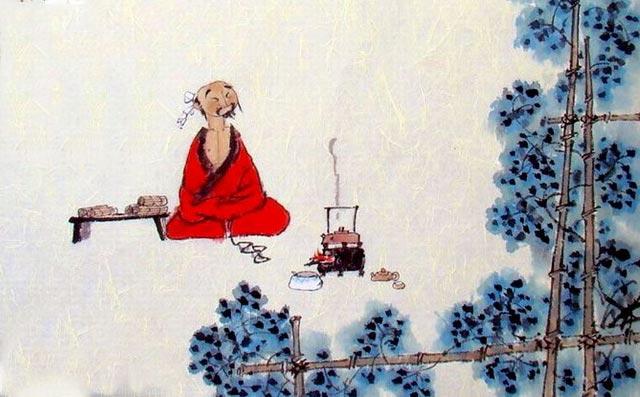 发现茶叶的神农氏