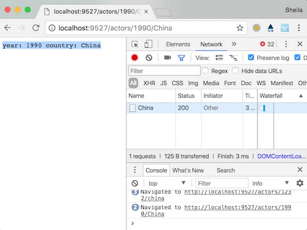 url parameters