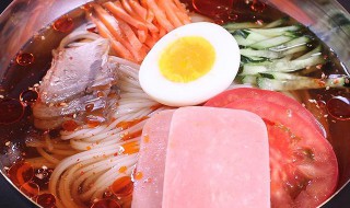 韩式冷面汤的做法 1分钟就能学会