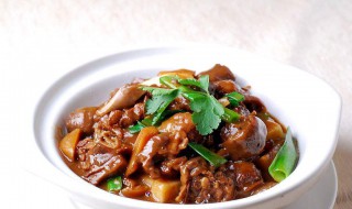 广东焖兔肉的做法 属于家常菜